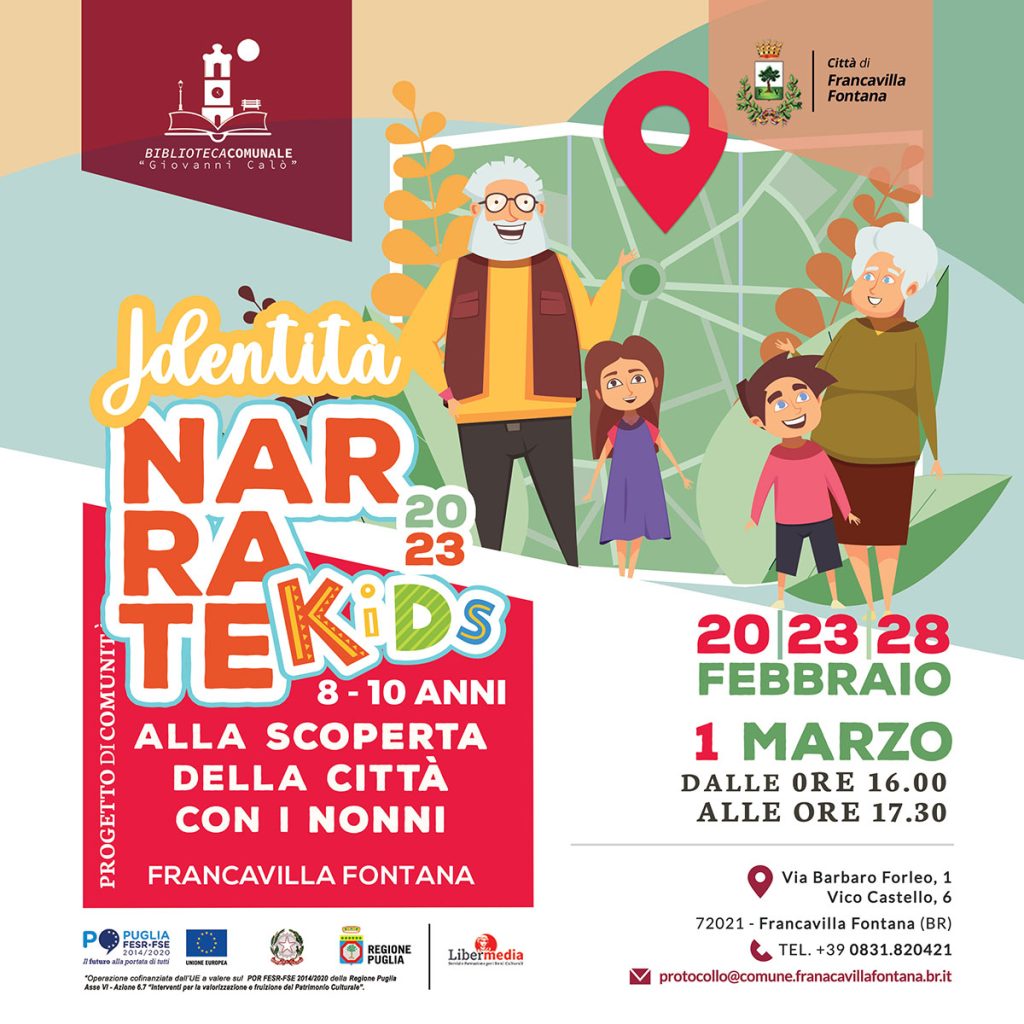 Identità Narrate Kids: alla scoperta della città coi nonni